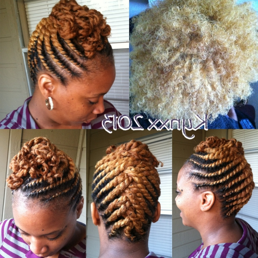 Best ideas about Twisty Updo Hairstyles
. Save or Pin 15 Collection of Flat Twist Updo Hairstyles Natural Hair Now.