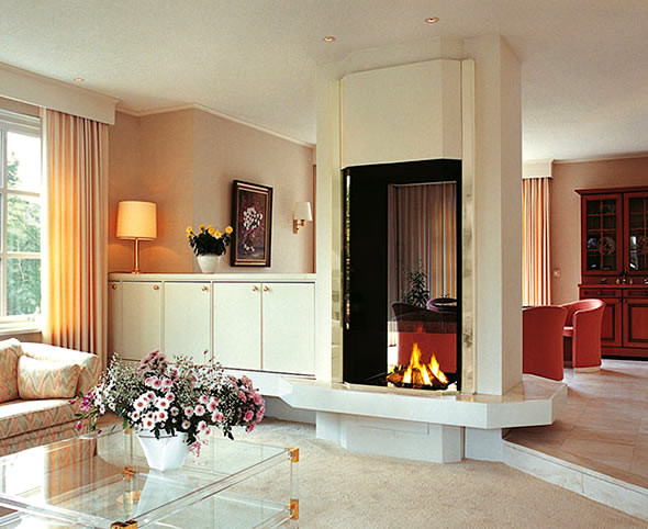 Best ideas about Two Sided Fireplace
. Save or Pin Interior Design with Modern Contemporary Two Sided Now.