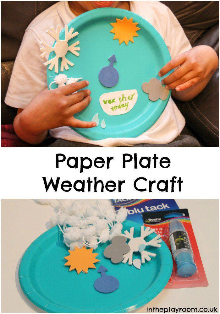Best ideas about Types Of Crafts
. Save or Pin Paper Plate Weather Craft Now.