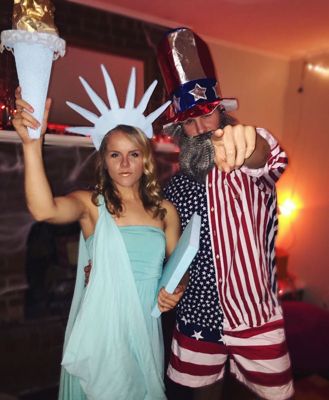 Best ideas about Uncle Sam Costume DIY
. Save or Pin Statue of Liberty and Uncle Sam costume Now.