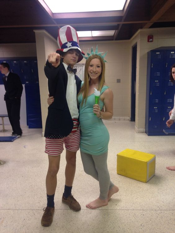 Best ideas about Uncle Sam Costume DIY
. Save or Pin Costumes Liberty and Lady on Pinterest Now.