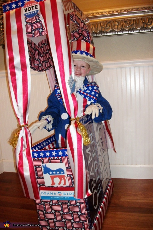 Best ideas about Uncle Sam Costume DIY
. Save or Pin Vote with Candy Voting Booth Halloween Costume 3 4 Now.