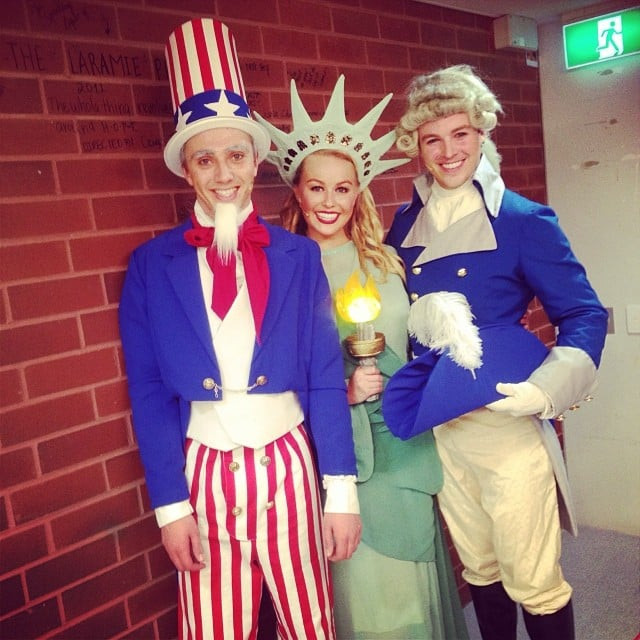 Best ideas about Uncle Sam Costume DIY
. Save or Pin Uncle Sam Lady Liberty and George Washington Now.