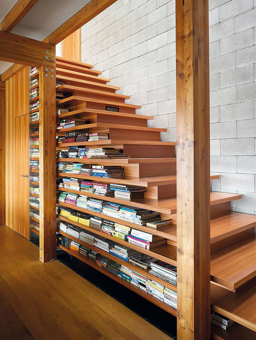 Best ideas about Under Stair Shelf
. Save or Pin 50 Creative Ways To Incorporate Book Storage In & Around Now.