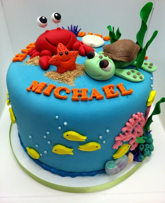 Best ideas about Under The Sea Birthday Cake
. Save or Pin 4101 best images about Beach and Sea Cakes on Pinterest Now.