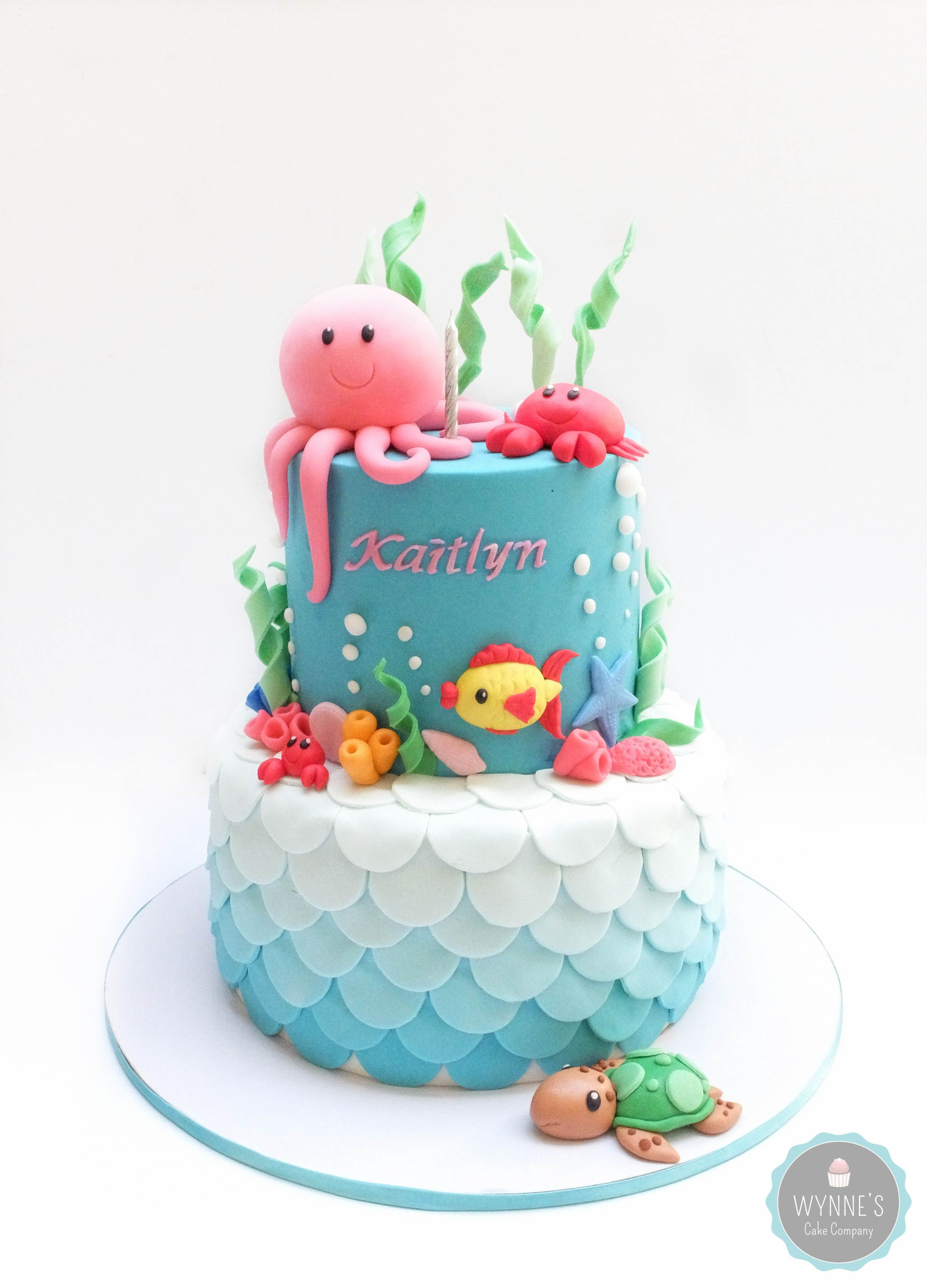 Best ideas about Under The Sea Birthday Cake
. Save or Pin Under the Sea Cake underwater underwatercake sea Now.