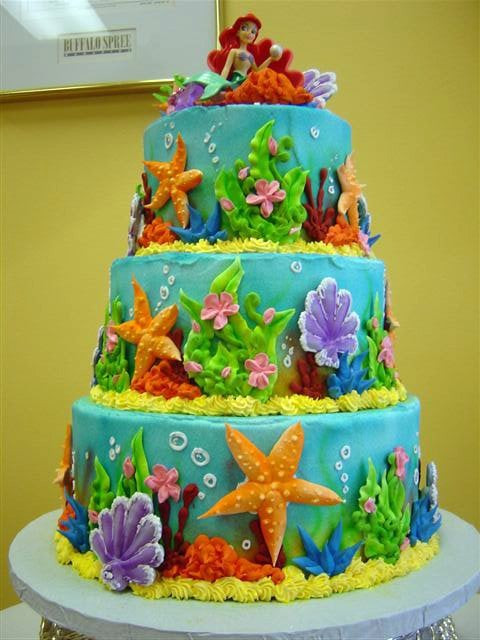 Best ideas about Under The Sea Birthday Cake
. Save or Pin Mermaid Under The Sea Birthday Cake Yelp Now.