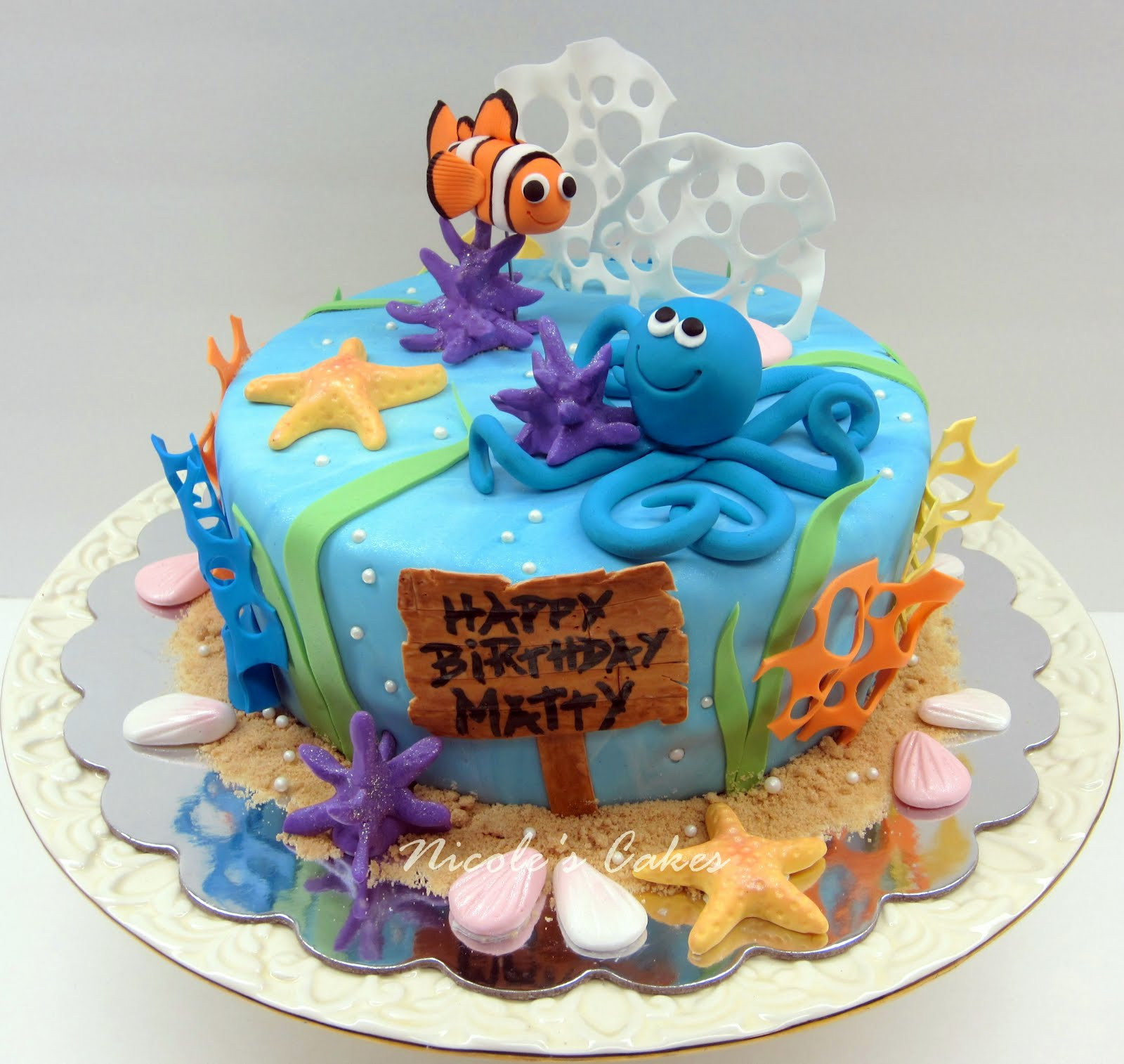 Best ideas about Under The Sea Birthday Cake
. Save or Pin Confections Cakes & Creations Under The Sea Birthday Now.
