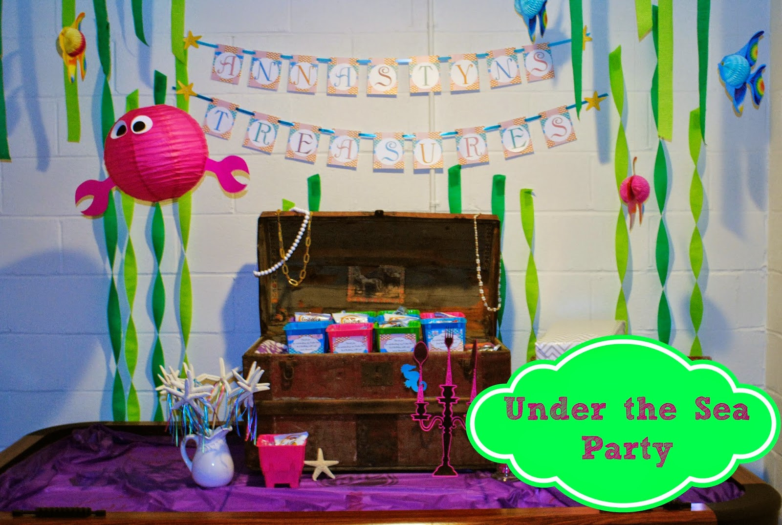 Best ideas about Under The Sea Birthday Decorations
. Save or Pin Our Pinteresting Family Under the Sea Birthday Party Now.