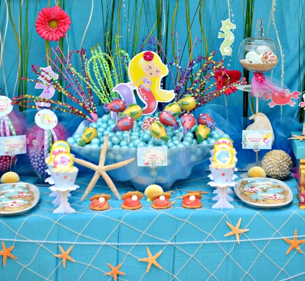 Best ideas about Under The Sea Birthday Party Ideas
. Save or Pin Under The Sea Mermaid Birthday Party Party Ideas Now.