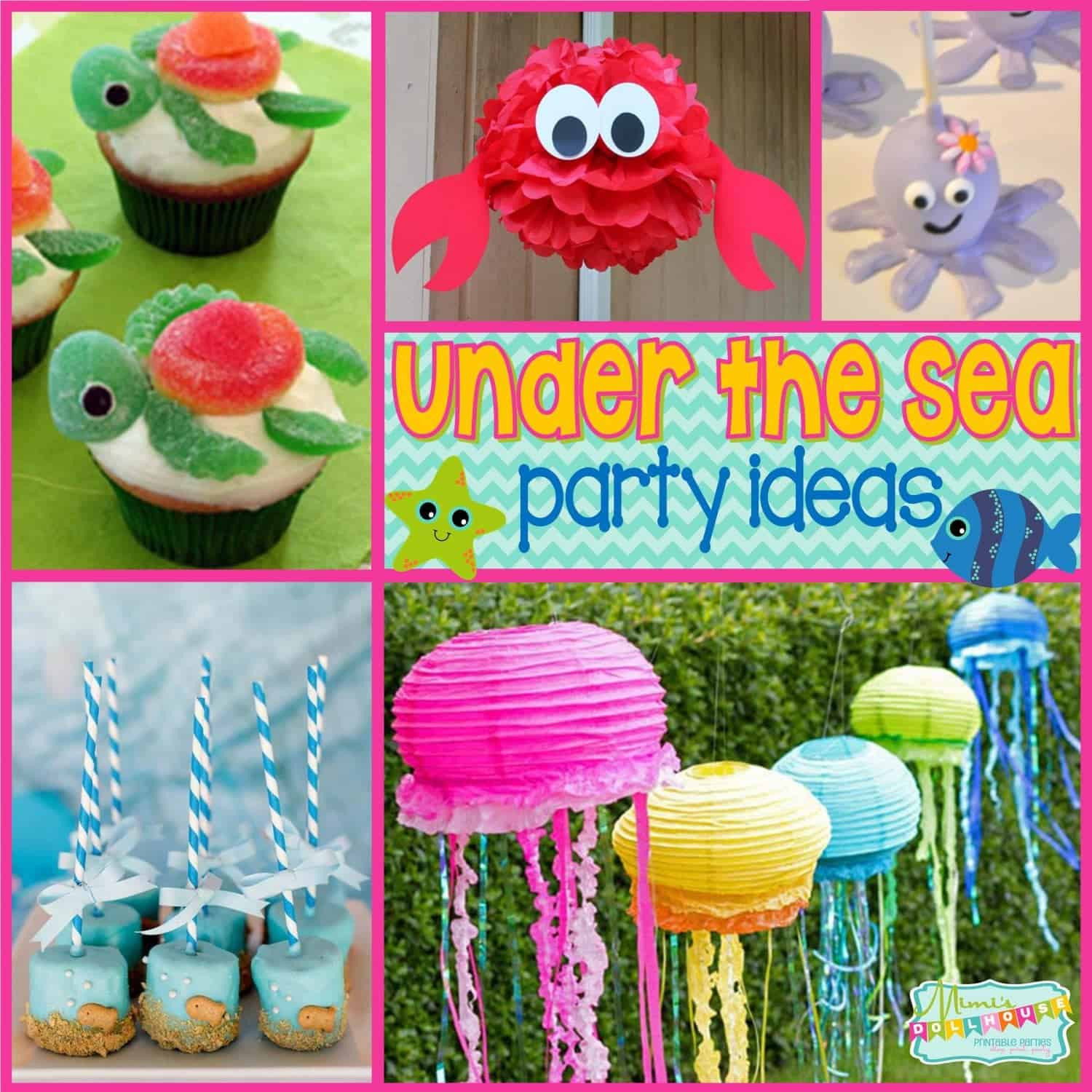 Best ideas about Under The Sea Birthday Party Ideas
. Save or Pin Under the Sea Party Fishy Fun with Ocean Party Ideas Now.