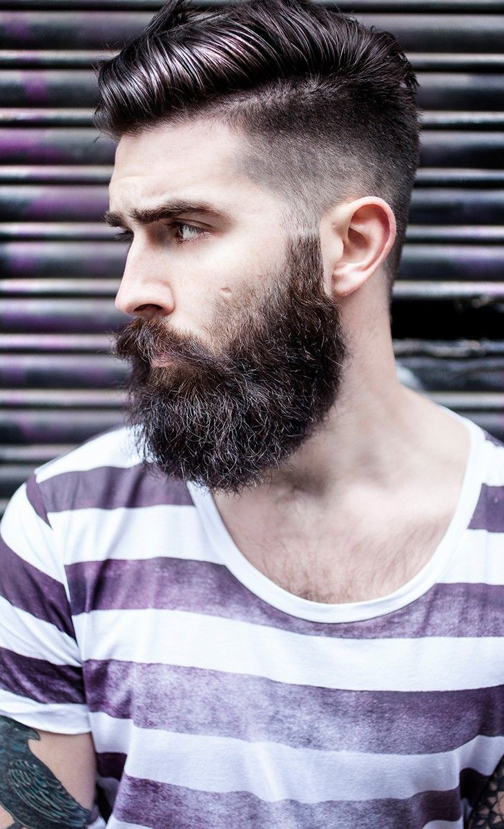 Best ideas about Undercut Hairstyle With Beard
. Save or Pin Looks EXACTLY like a guy I know Just grew out his hair Now.