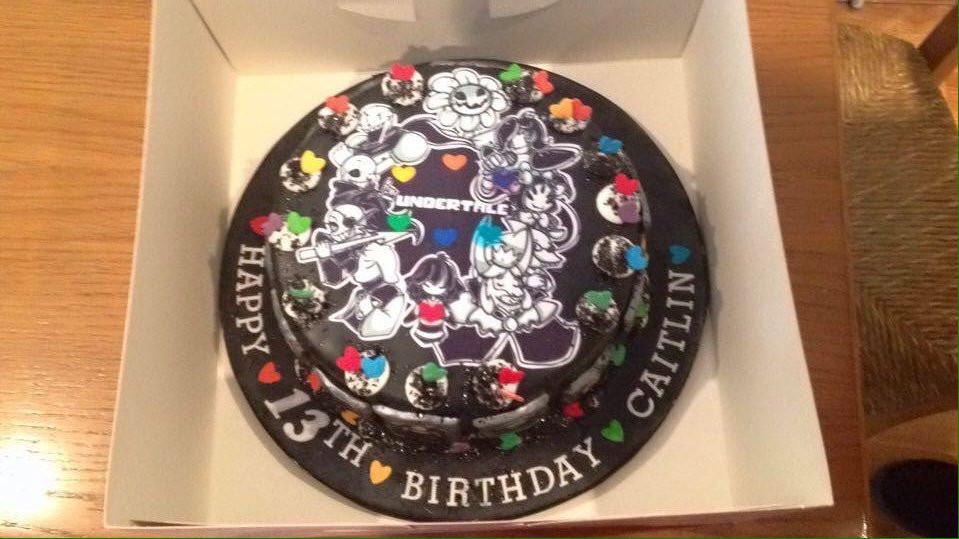 Undertale Cake