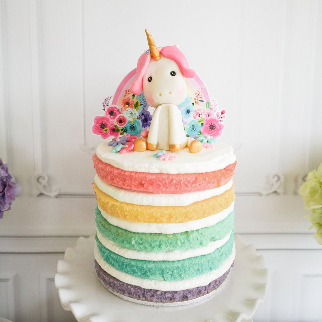 Best ideas about Unicorn Birthday Cake
. Save or Pin Unicorn Birthday Party Cake Topper Now.