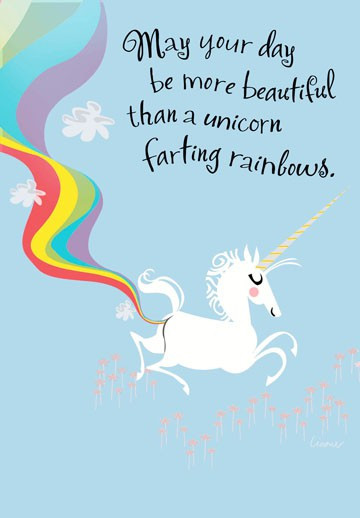 Best ideas about Unicorn Birthday Card
. Save or Pin Farting Unicorn Funny Birthday Card Greeting Cards Now.