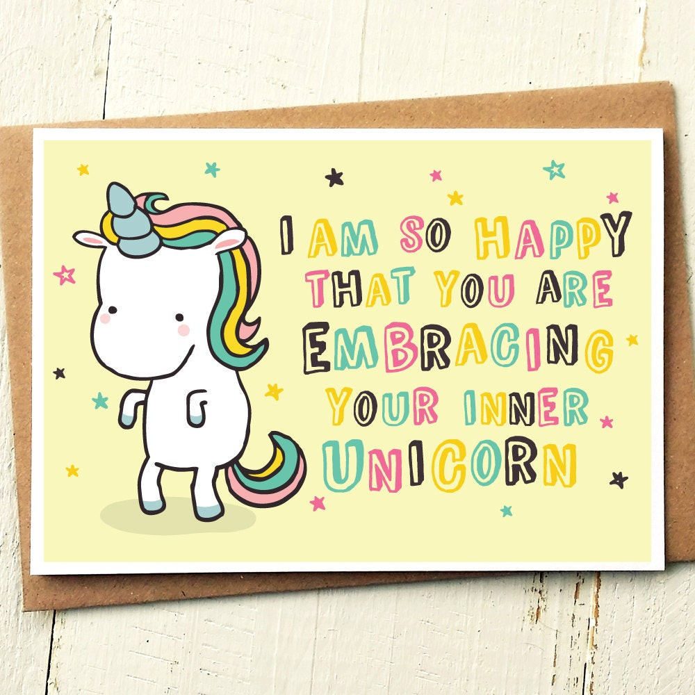 Best ideas about Unicorn Birthday Card
. Save or Pin ing Out Card Unicorn Card Unicorn Birthday Card Gay Now.