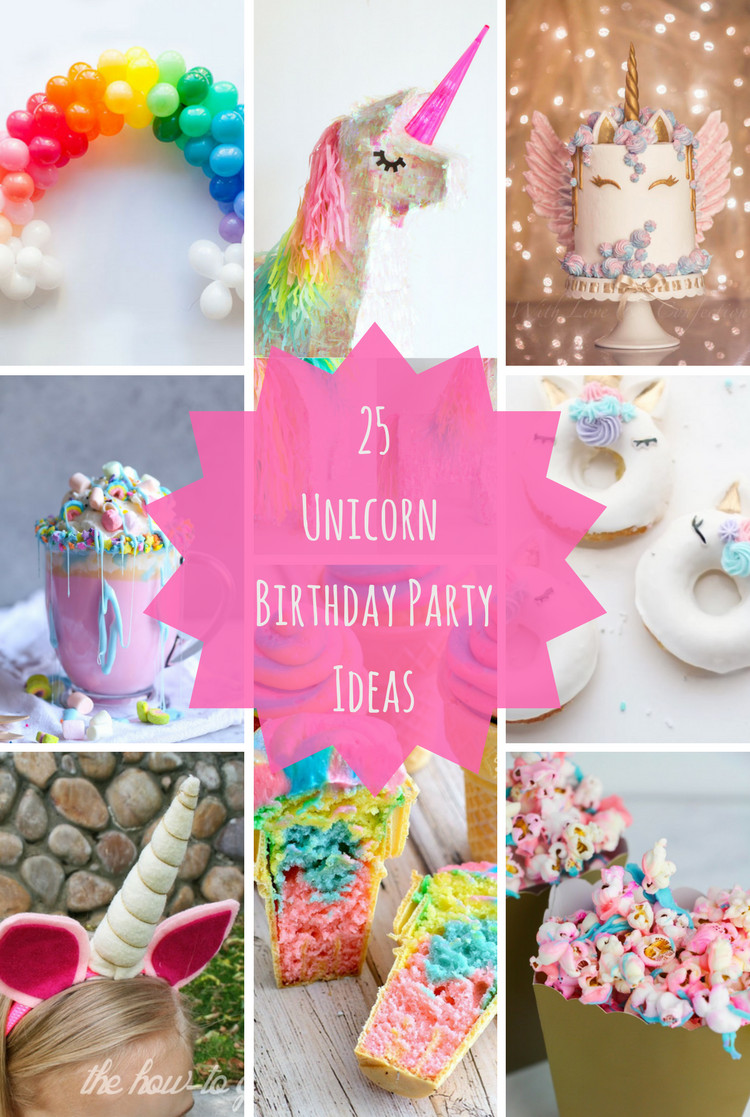 Best ideas about Unicorn Birthday Ideas
. Save or Pin 25 Unicorn Birthday Party Ideas Now.