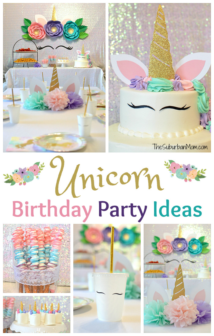 Best ideas about Unicorn Birthday Ideas
. Save or Pin Unicorn Birthday Party Ideas Food Decorations Now.