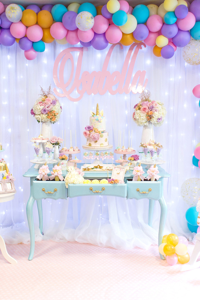 Best ideas about Unicorn Birthday Party
. Save or Pin Kara s Party Ideas Mystical and Magical Unicorn Birthday Now.