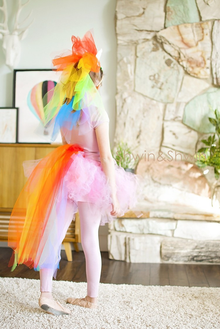 Best ideas about Unicorn DIY Costume
. Save or Pin DIY Rainbow Unicorn Costume Shwin and Shwin Now.