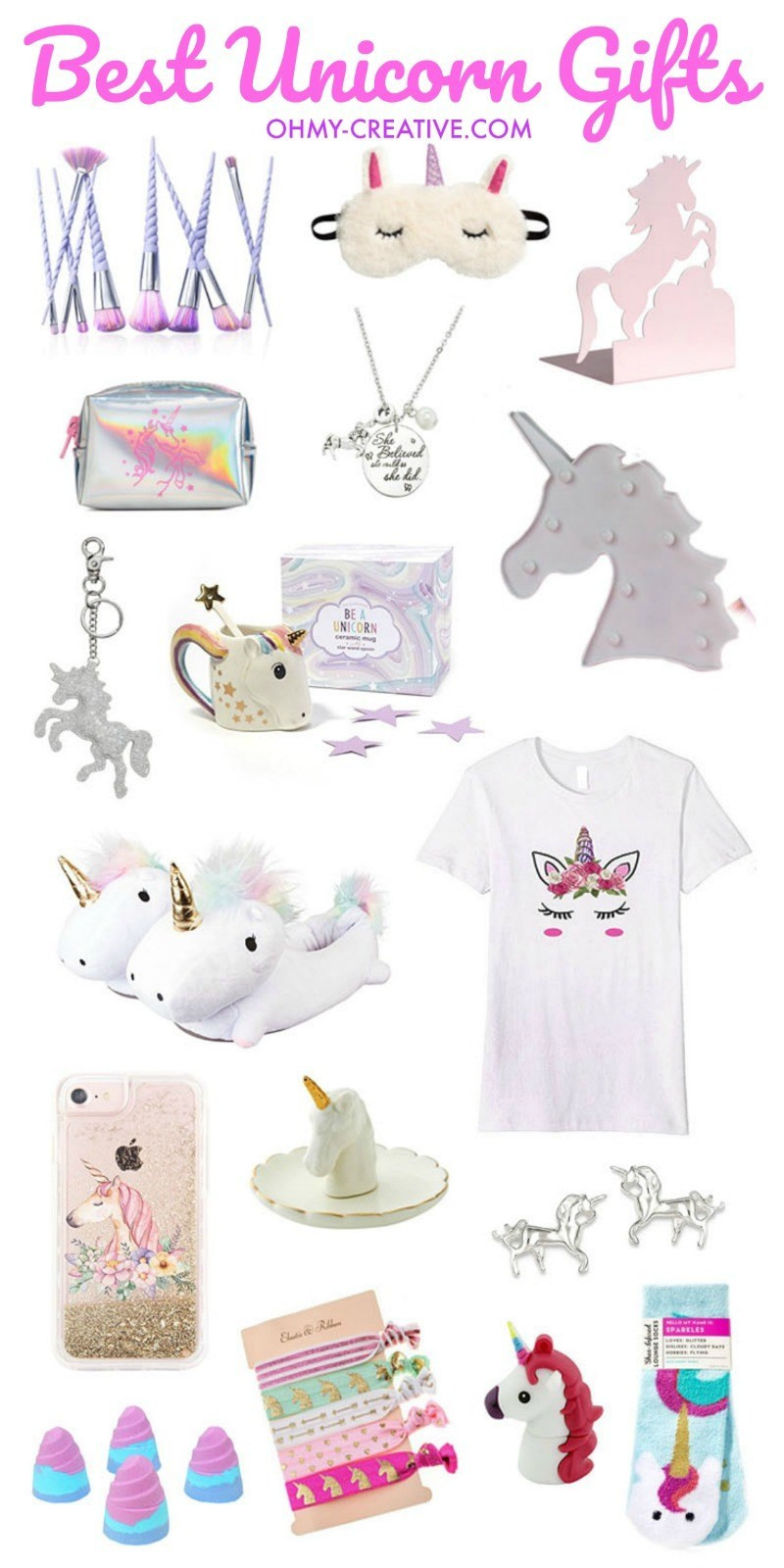 Best ideas about Unicorn Gift Ideas
. Save or Pin Best Unicorn Gifts Oh My Creative Now.