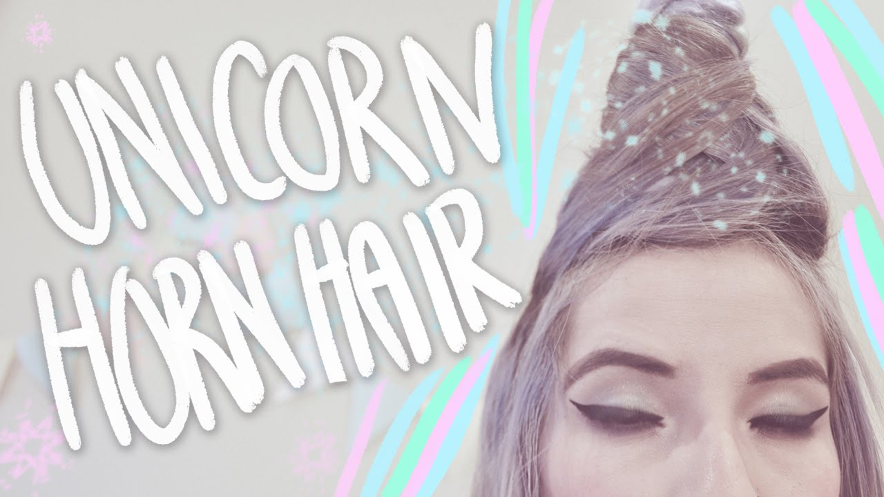 Best ideas about Unicorn Horn DIY
. Save or Pin DIY Unicorn Horn Hair Tutorial Now.