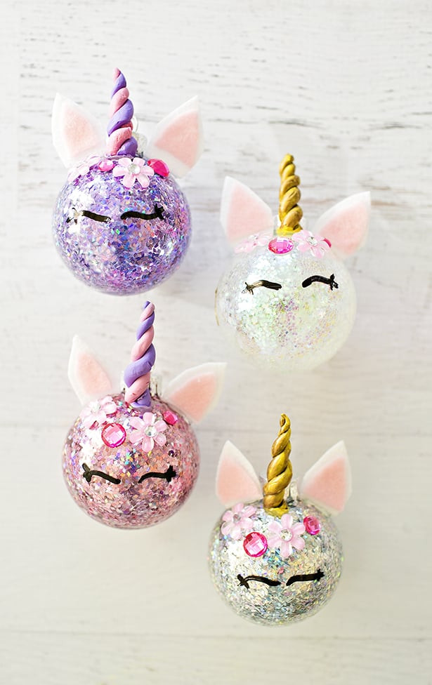 Best ideas about Unicorn Ornament DIY
. Save or Pin DIY GLITTER UNICORN ORNAMENTS Now.