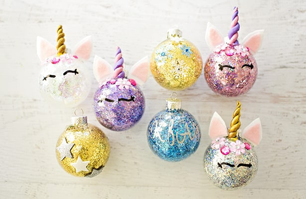 Best ideas about Unicorn Ornaments DIY
. Save or Pin DIY GLITTER UNICORN ORNAMENTS Now.