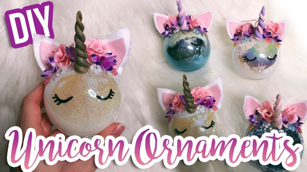 Best ideas about Unicorn Ornaments DIY
. Save or Pin DIY UNICORN ORNAMENTS How To Make a Unicorn Ornament Now.