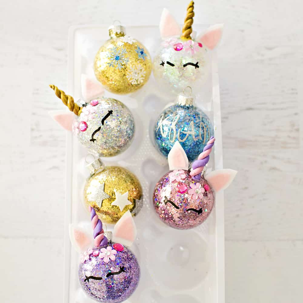 Best ideas about Unicorn Ornaments DIY
. Save or Pin DIY GLITTER UNICORN ORNAMENTS Now.