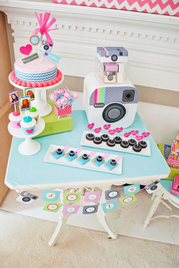 Best ideas about Unique 14th Birthday Party Ideas
. Save or Pin Cute & Clever Instagram Birthday Party Now.