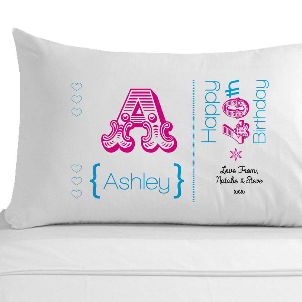 Best ideas about Unique 60th Birthday Gifts
. Save or Pin Womens Personalised 60th birthday pillowcase Unique 60th Now.