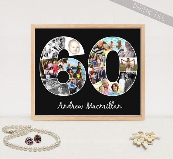 Best ideas about Unique 60th Birthday Gifts
. Save or Pin Personalized 60th birthday t Custom Birthday Gift Print Now.