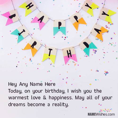 Best ideas about Unique Birthday Wishes For Friends
. Save or Pin Unique Birthday Wish For Special Friends With Name Now.