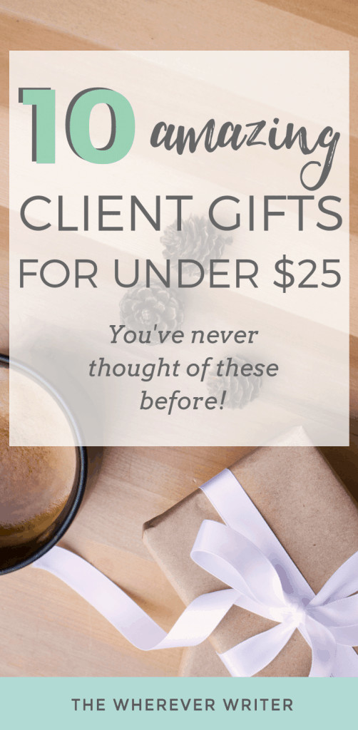 Best ideas about Unique Client Gift Ideas
. Save or Pin Unique Client Gift Ideas for Under $25 Close To It Now.