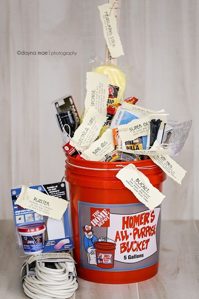 Best ideas about Unique Gift Basket Ideas
. Save or Pin The Perfect Gift for new home owners your handyman Now.