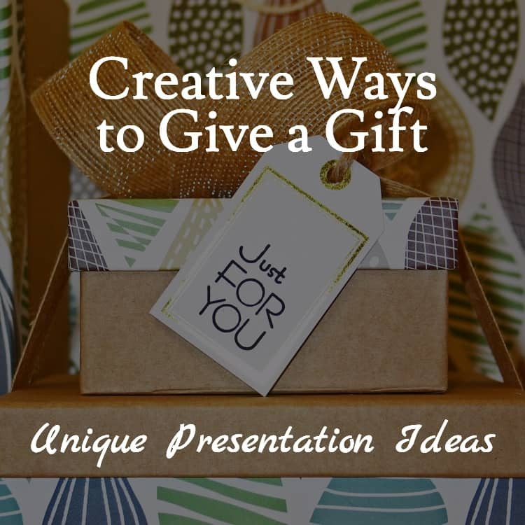 Best ideas about Unique Gift Ideas For Her
. Save or Pin Creative Ways to Give a Gift – Unique Presentation Ideas Now.