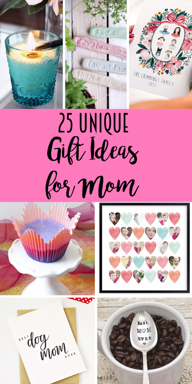 Best ideas about Unique Gift Ideas For Moms
. Save or Pin 25 Unique Gift Ideas for Mom Lydi Out Loud Now.