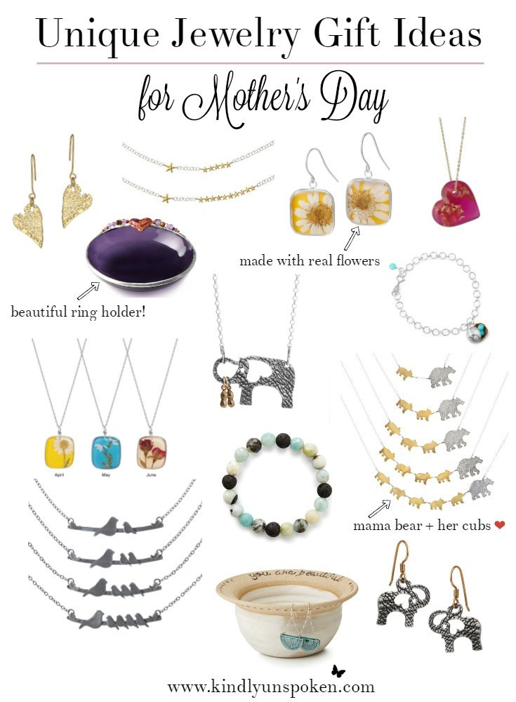 Best ideas about Unique Mother'S Day Gift Ideas
. Save or Pin Unique Jewelry Gift Ideas for Mother s Day Kindly Unspoken Now.