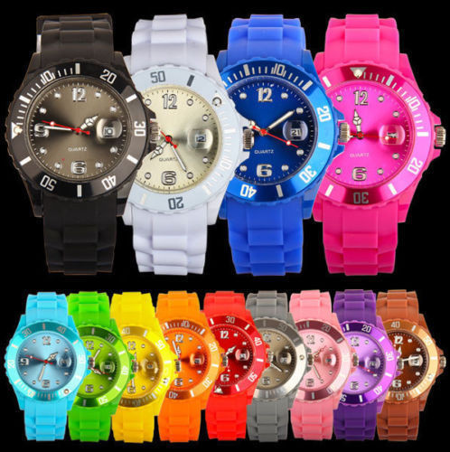 Best ideas about Unisex Gift Ideas Adults
. Save or Pin UNI SILICONE RUBBER JELLY WRIST WATCH WITH DATE FOR Now.