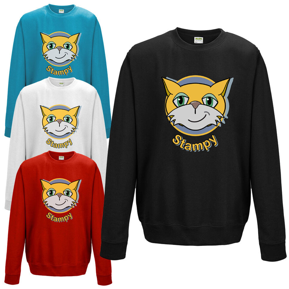 Best ideas about Unisex Gift Ideas For Adults
. Save or Pin Stampy Sweatshirt Mr Cat Gamers Fan Uni Kids Adults Now.