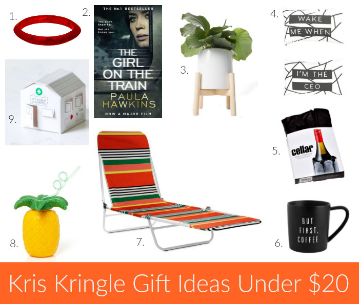 Best ideas about Unisex Gift Ideas Under 10
. Save or Pin 25 Kris Kringle Gift Ideas Under $25 Christmas 2016 Now.