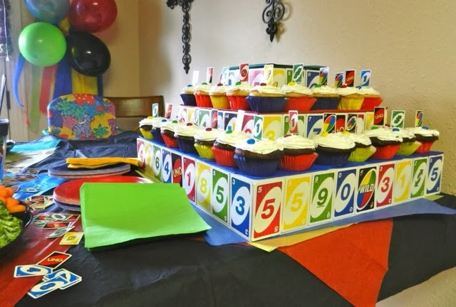Best ideas about Uno Birthday Party
. Save or Pin Mom Upcycles Thrifty Uno First Birthday Party Theme Now.