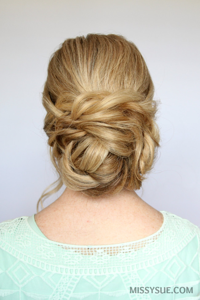 Best ideas about Updo Hairstyle Tutorial
. Save or Pin Braid and Low Bun Updo Now.