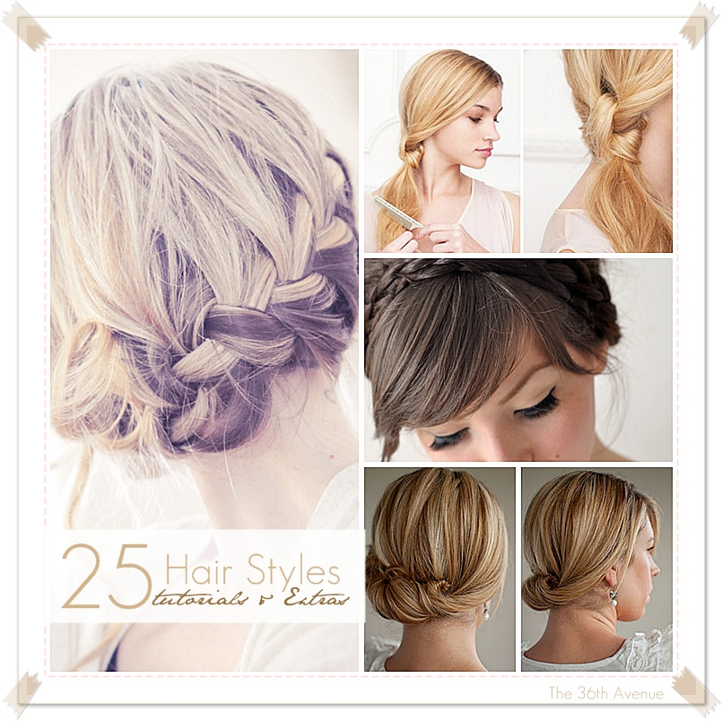 Best ideas about Updo Hairstyle Tutorial
. Save or Pin Hair Updo Tutorials The 36th AVENUE Now.