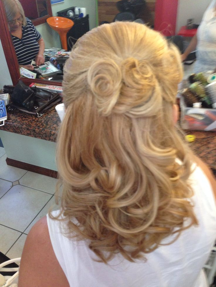 Best ideas about Updo Hairstyles For Mother Of The Bride
. Save or Pin Half updo for the mother of the bride Hair Now.