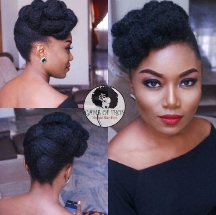 Best ideas about Updo Hairstyles For Natural Hair
. Save or Pin Best 20 Natural Hair Updo ideas on Pinterest Now.
