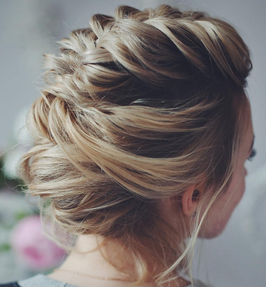 Best ideas about Updo Hairstyles For Short Hair
. Save or Pin 50 Hottest Prom Hairstyles for Short Hair Now.