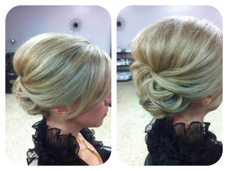 Best ideas about Updo Hairstyles For Work
. Save or Pin Bridesmaid hair low bun updo I even like this as an Now.