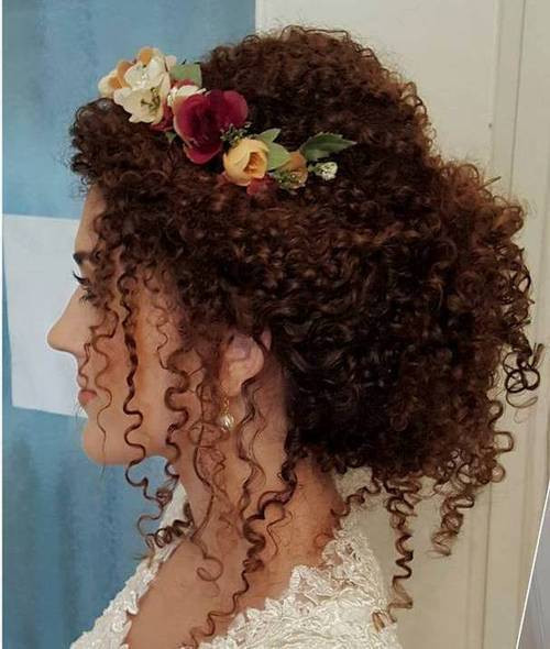 Best ideas about Updos Curly Hairstyles
. Save or Pin 40 Creative Updos for Curly Hair Now.